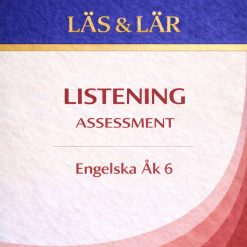 Kartläggning åk 6 Engelska - Listening Del C