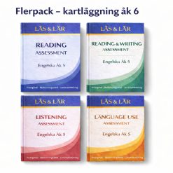 Kartläggning Engelska åk 6 - Fyrpack (Reading, Writing, Listening, Language Use)
