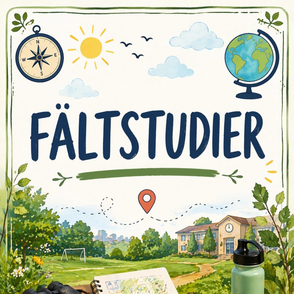fältstudier: närområdets natur- och kulturlandskap