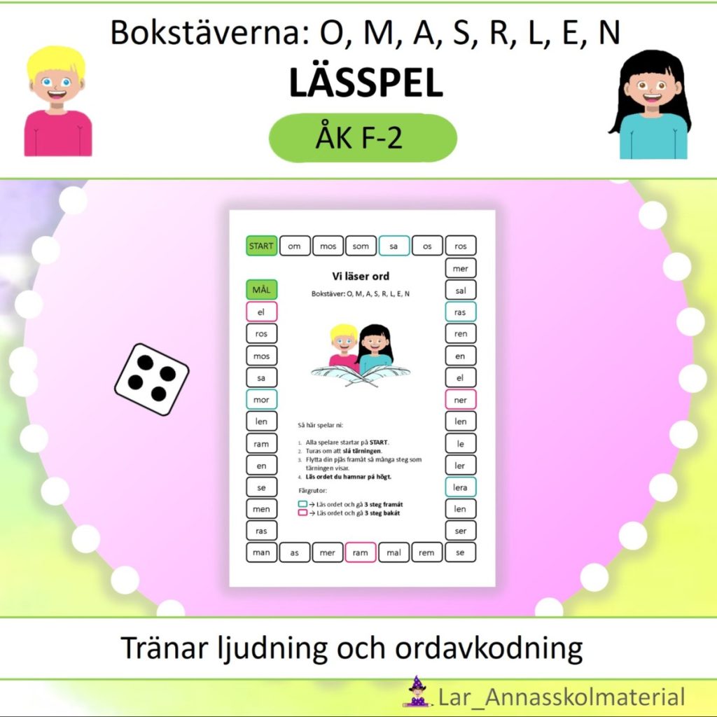 Lässpel nivå 1