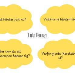 Högläsning - frågepinnar