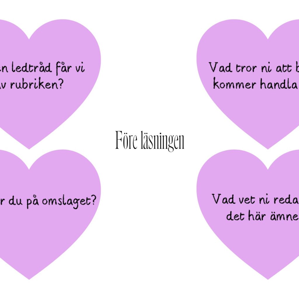 Högläsning – frågepinnar