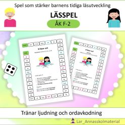 Lässpel nivå 1-2