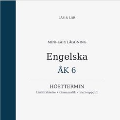 Mini-kartläggning engelska åk 6 – Reading, writing & grammar (Höst)