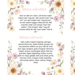 Vårdikter – 5 sätt att skriva dikter med fina diktpapper