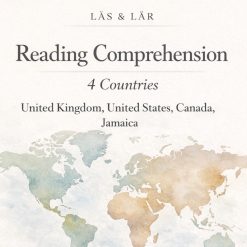 Läsförståelse engelska: Storbritannien, USA, Kanada & Jamaica (åk 4–5)