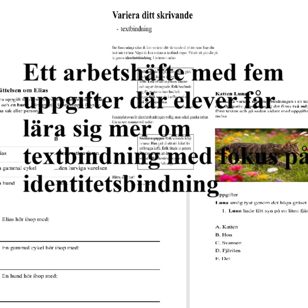 Variera ditt skrivande – identitetsbindning