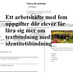 Variera ditt skrivande - identitetsbindning