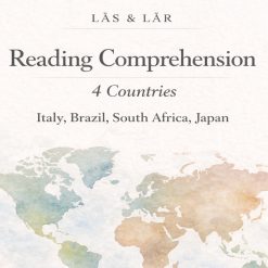 Läsförståelse engelska: Italien, Brazilien, Sydafrika, Japan (åk 4–5)