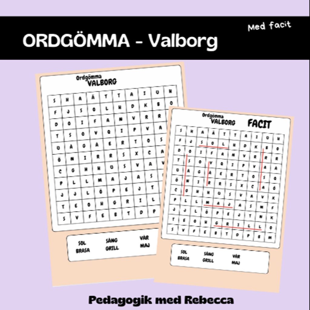 Ordgömma – VALBORG