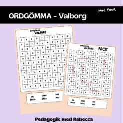 Ordgömma - VALBORG
