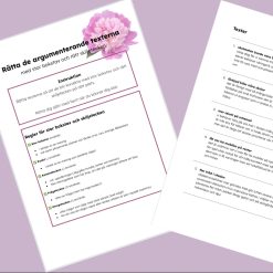 Uppgift – Rätta de argumenterande texterna