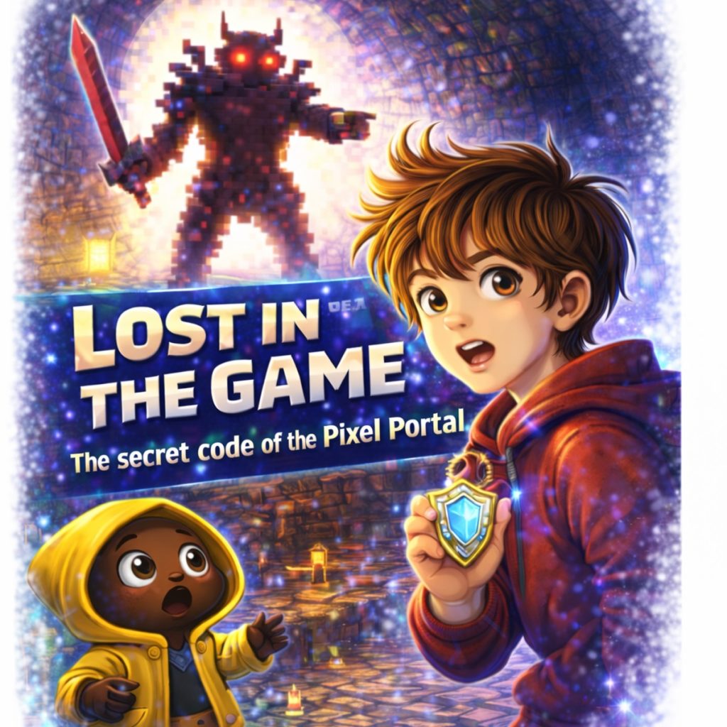 Pixel portal – lost in the game (läsförståelsemysterium på engelska)