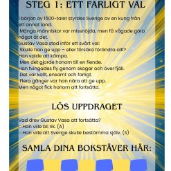 Rädda historien! – Gustav Vasa och Sveriges frihet