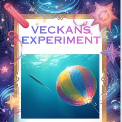 Veckans experiment ballongpop