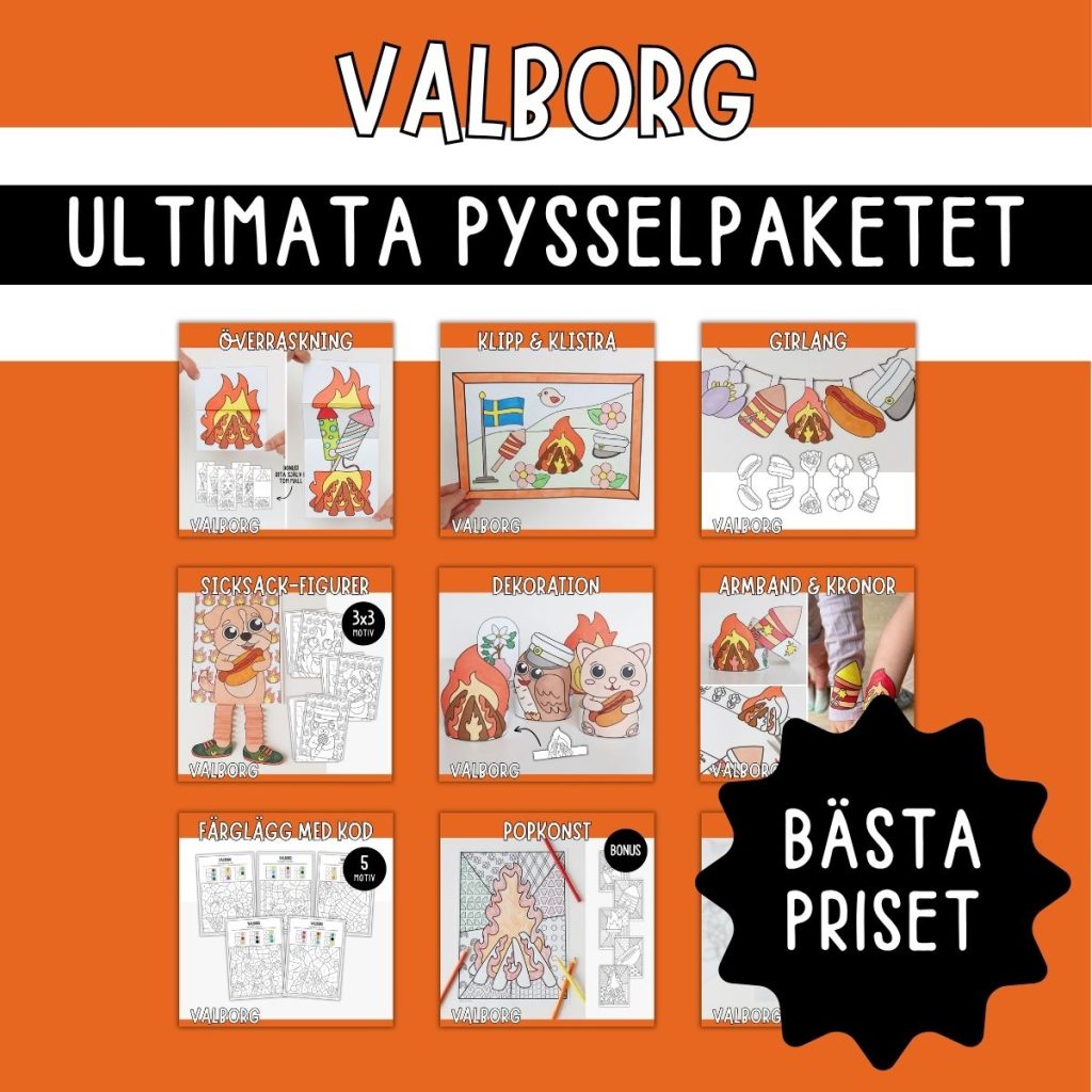 Valborg – Ultimata pysselpaketet