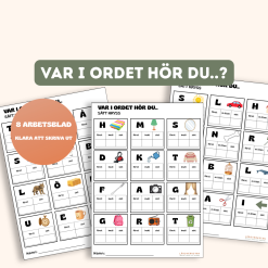 Var i ordet hör du..?