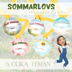 Sommarlovsmedaljer till klassen