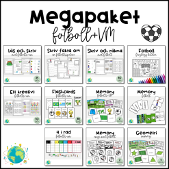 Megapaket - Fotboll och fotbolls-VM