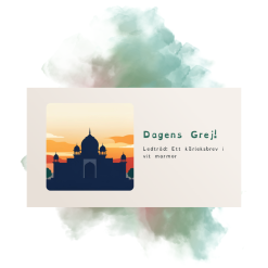 Grej of the day - Taj Mahal