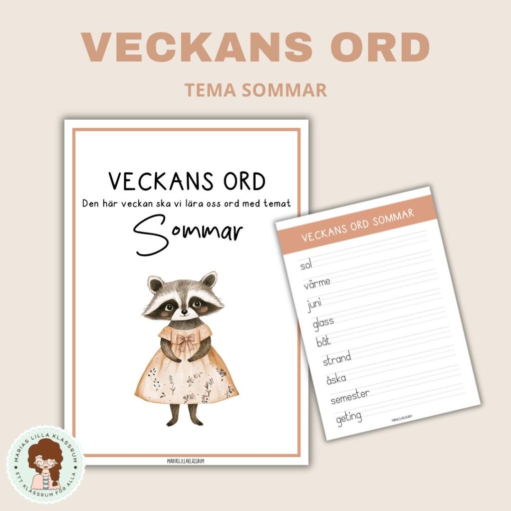 Veckans ord – Sommar