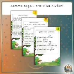 Läsning på olika nivåer!