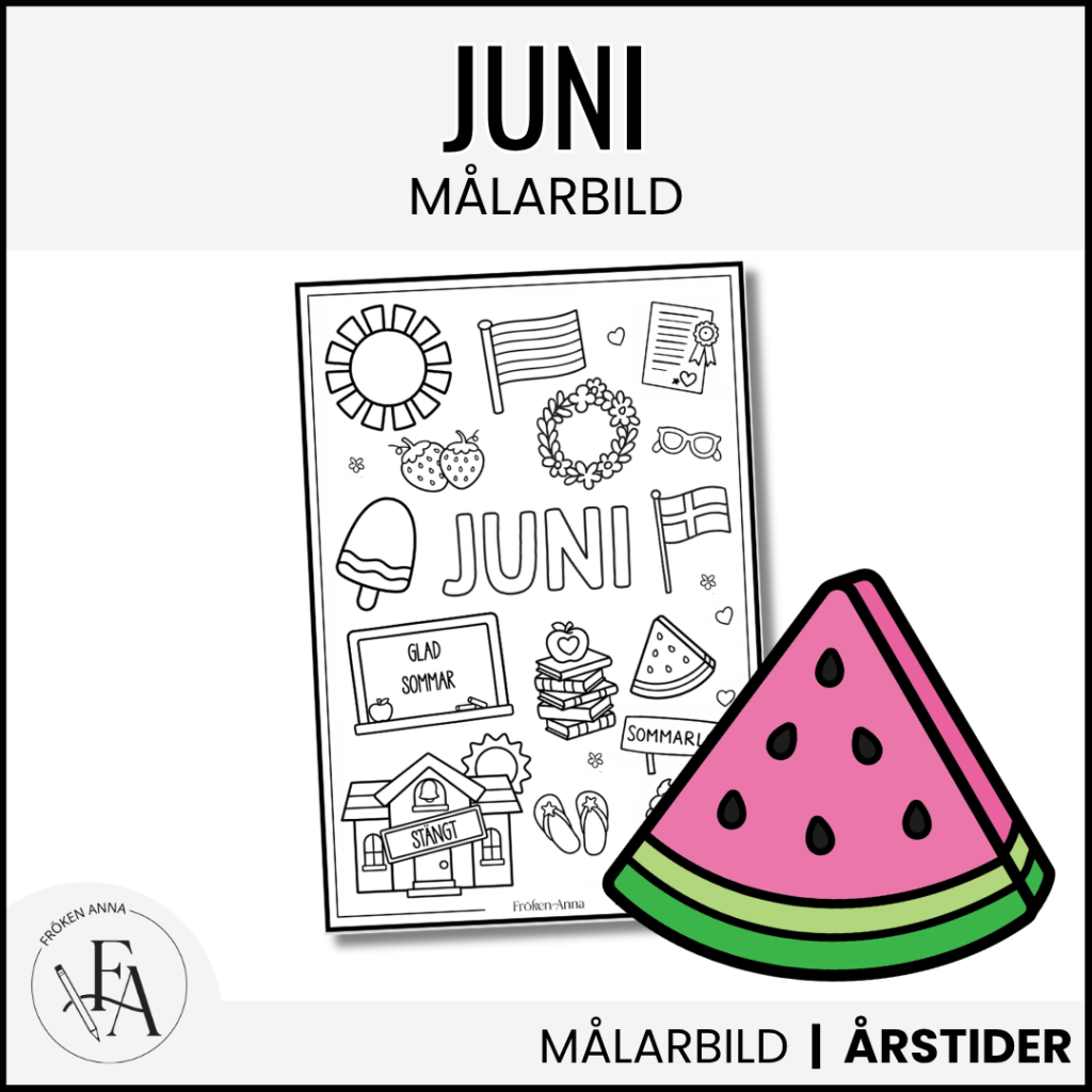 Juni | Målarbild