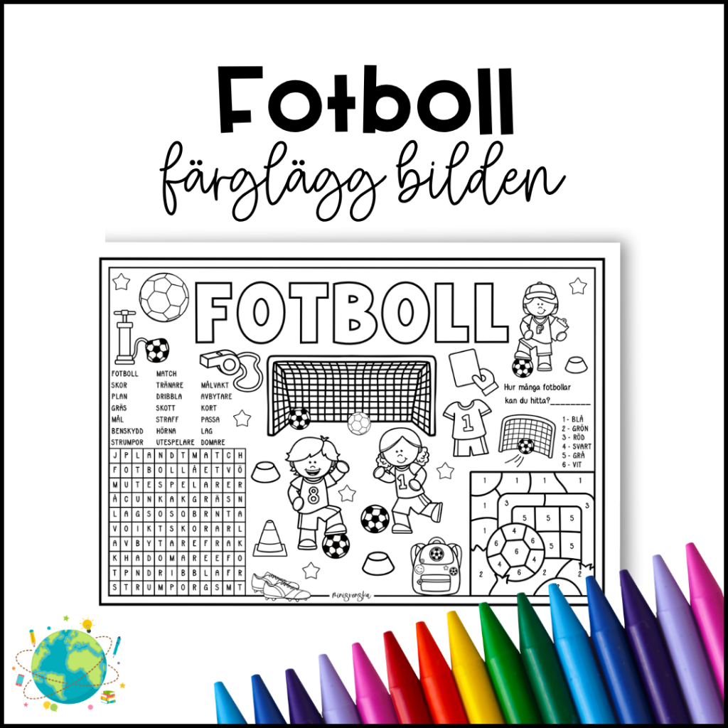 Måla fotboll