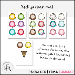 Nedräkning till sommarlovet | Glass
