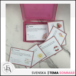 Läskort / Läsförståelsekort | Tema sommar