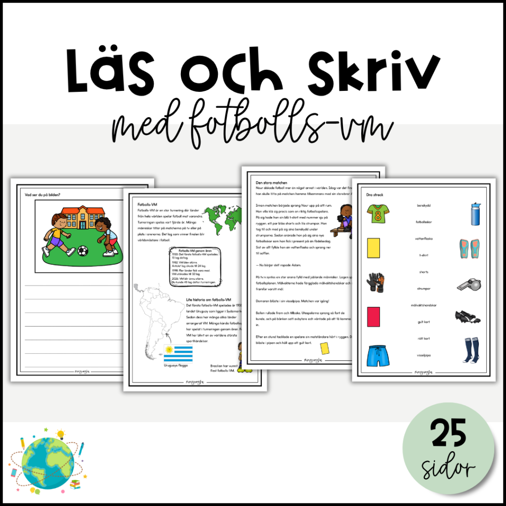 Läs och skriv med fotbolls-VM