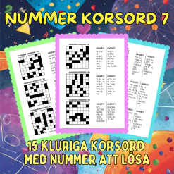 Nummer Korsord 7