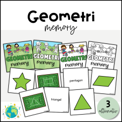 Memory - Geometri och fotboll