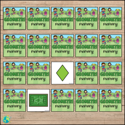 Memory - Geometri och fotboll