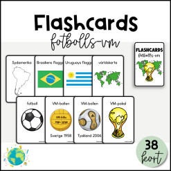 Flashcards - Fotbolls-VM