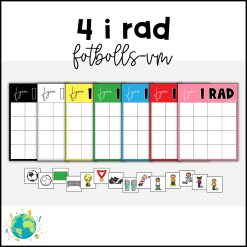 4 i rad - Fotbolls-VM