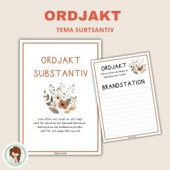 Ordjakt - Substantiv