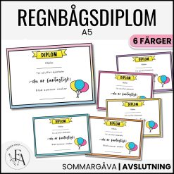 Diplom till avslutningen