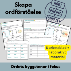 Arbetsblad: Morfologi