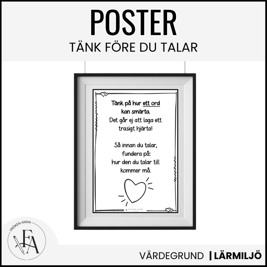 Budskapsposter: Trasigt hjärta