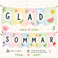 Vimpel glad sommar