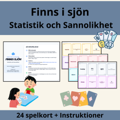 Finns i sjön: Sannolikhet och statistik
