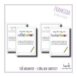 Framsida Alfabetet / Bokstäver (Veckans bokstav)