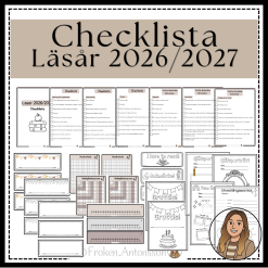Checklista - Nytt läsår 2026/2027