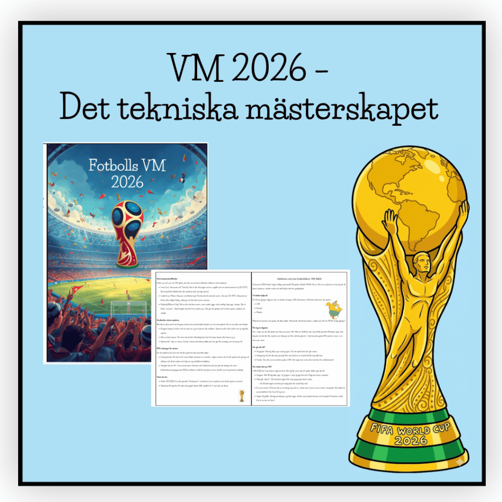 VM 2026 – Det tekniska mästerskapet (Fakta, Hälsa & Tips)