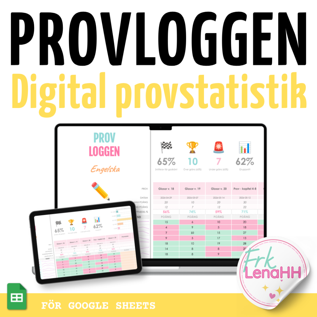 PROVLOGGEN – Digital provstatistik