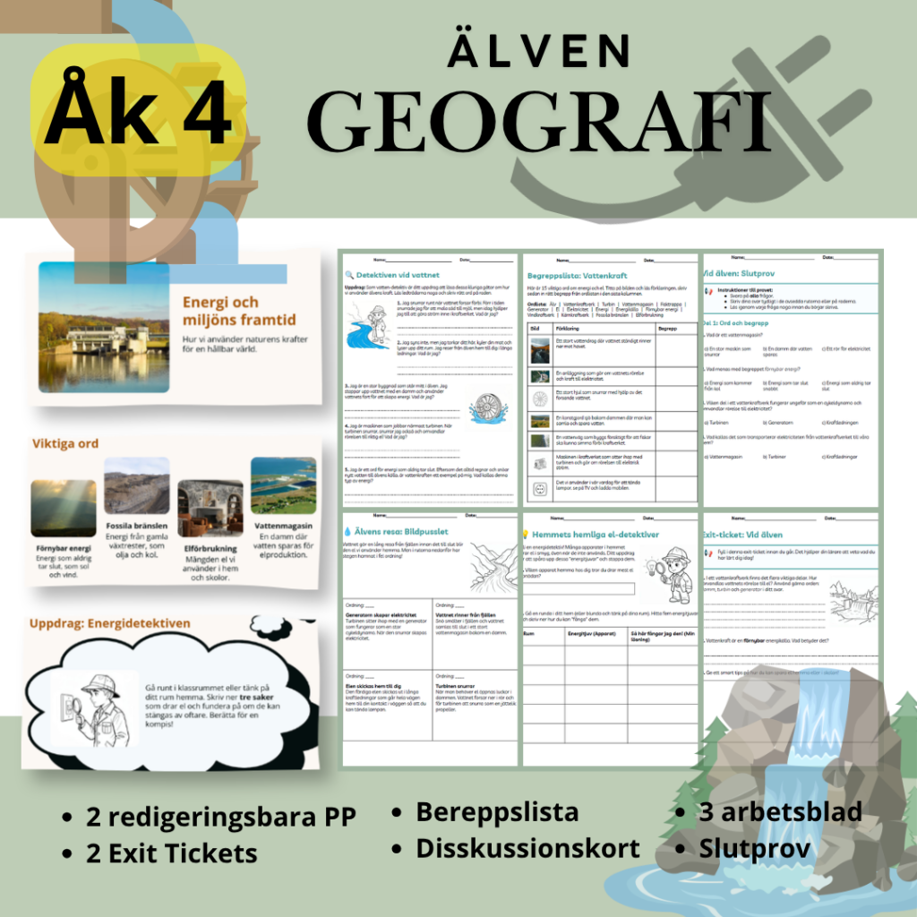 Geografi: Älven