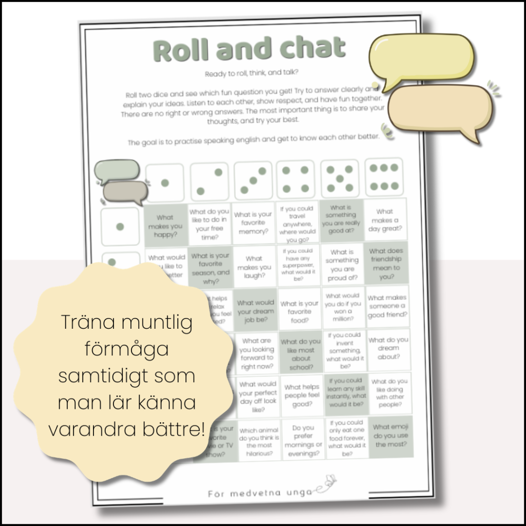 Roll and chat