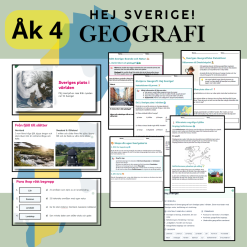Geografi: Hej Sverige!
