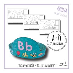 Krona Alfabetet / Bokstäver A-Ö